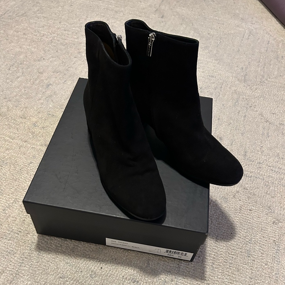 Margaux Black Heeled Boots
